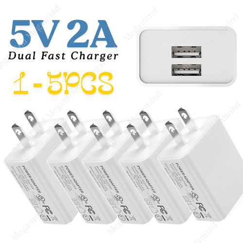 Dual port usb power adapter - power,