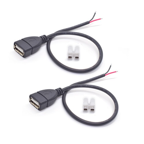 Elnone 2pack usb female wire - 2,