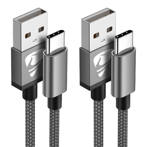 Usb cable 2pack a - c,