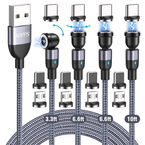 Magnetic charging cable pack - cable, 4